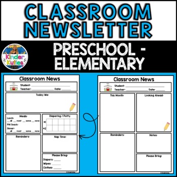 Preschool Newsletter Samples