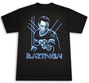 Sheldon Cooper Shirts Bazinga