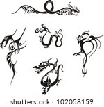 Simple Dragon Tattoos For Women