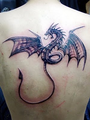Small Dragon Tattoo Arm