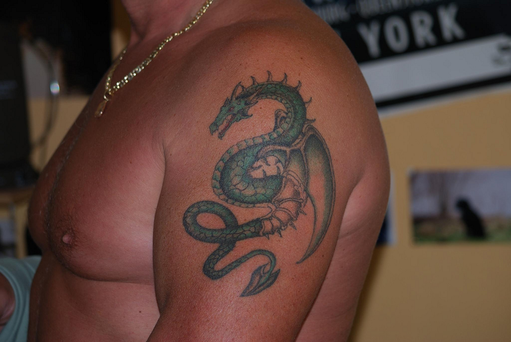 Small Dragon Tattoo Designs For Men