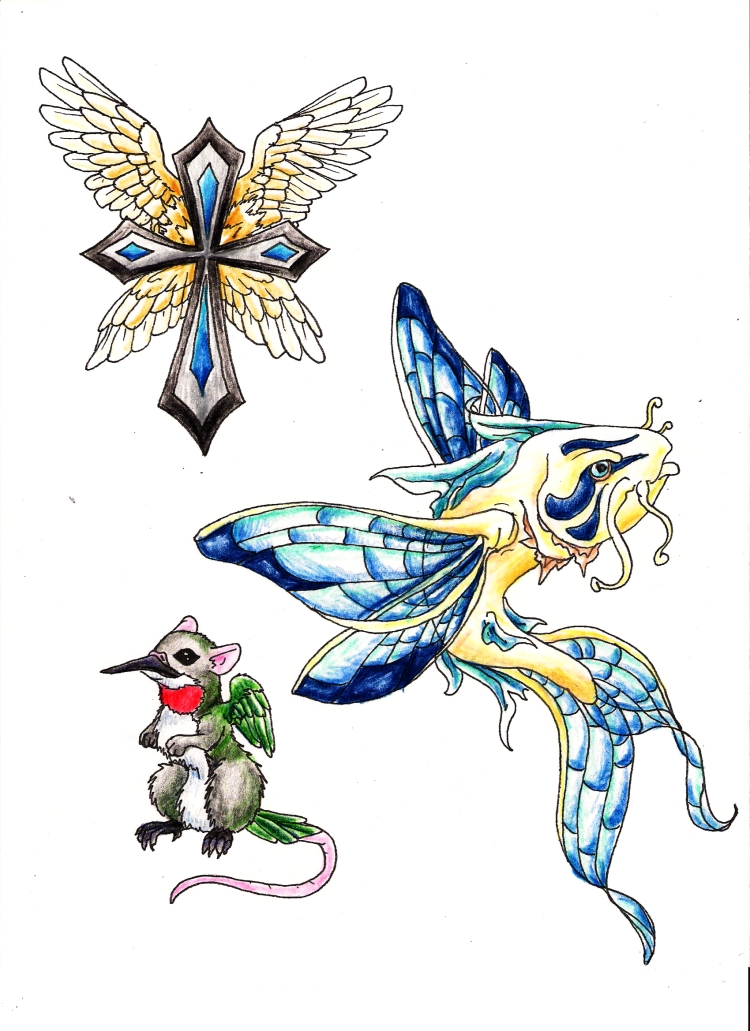 Small Dragonfly Tattoo Designs