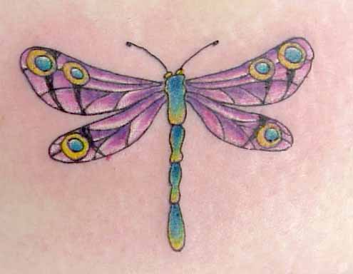 Small Dragonfly Tattoo Designs