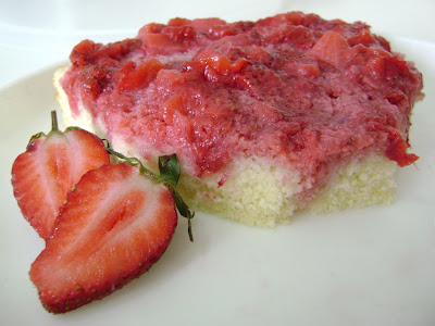 Strawberry Vanilla Cake