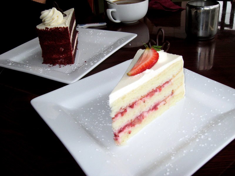 Strawberry Vanilla Cake