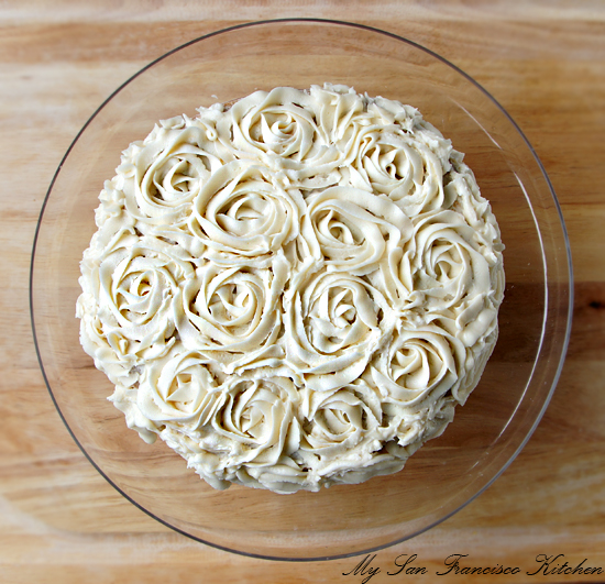 Strawberry Vanilla Cake From Scratch