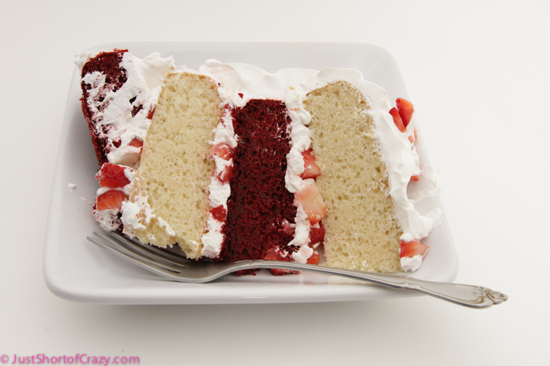 Strawberry Vanilla Cake Recipe