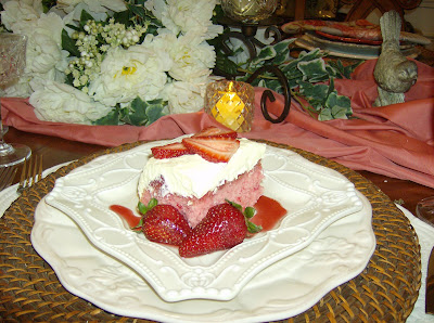 Strawberry Vanilla Cake Recipe