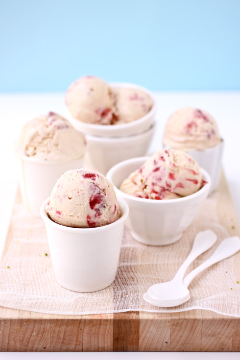 Strawberry Vanilla Ice Cream