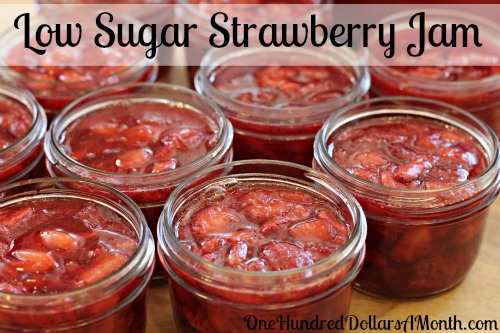 Strawberry Vanilla Jam No Pectin