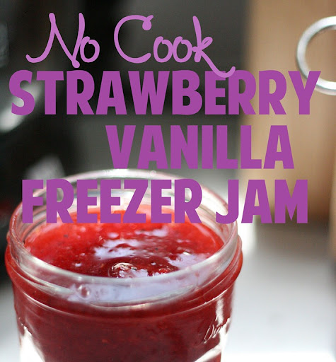 Strawberry Vanilla Jam No Pectin