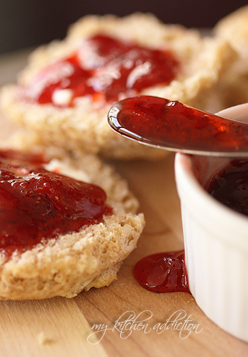 Strawberry Vanilla Jam No Pectin