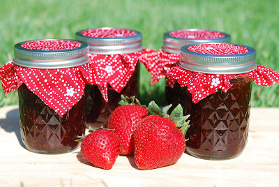 Strawberry Vanilla Jam No Pectin