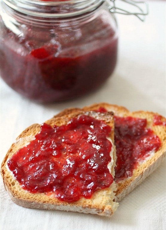 Strawberry Vanilla Jam With Pectin