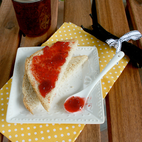 Strawberry Vanilla Jam With Pectin