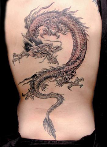 Tribal Dragon Tattoo Designs For Men