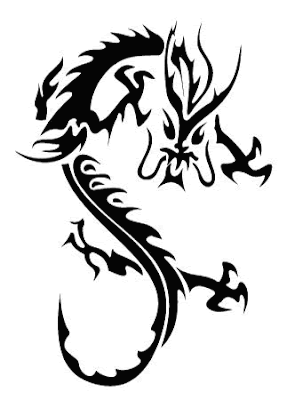 Tribal Dragon Tattoos For Women