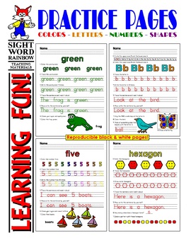 Two Dimensional Shapes Worksheets First Grade