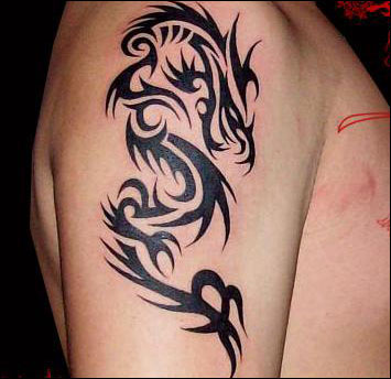 Welsh Dragon Tattoo Designs For Men