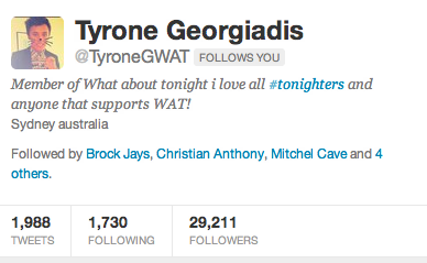 What About Tonight Tyrone Age