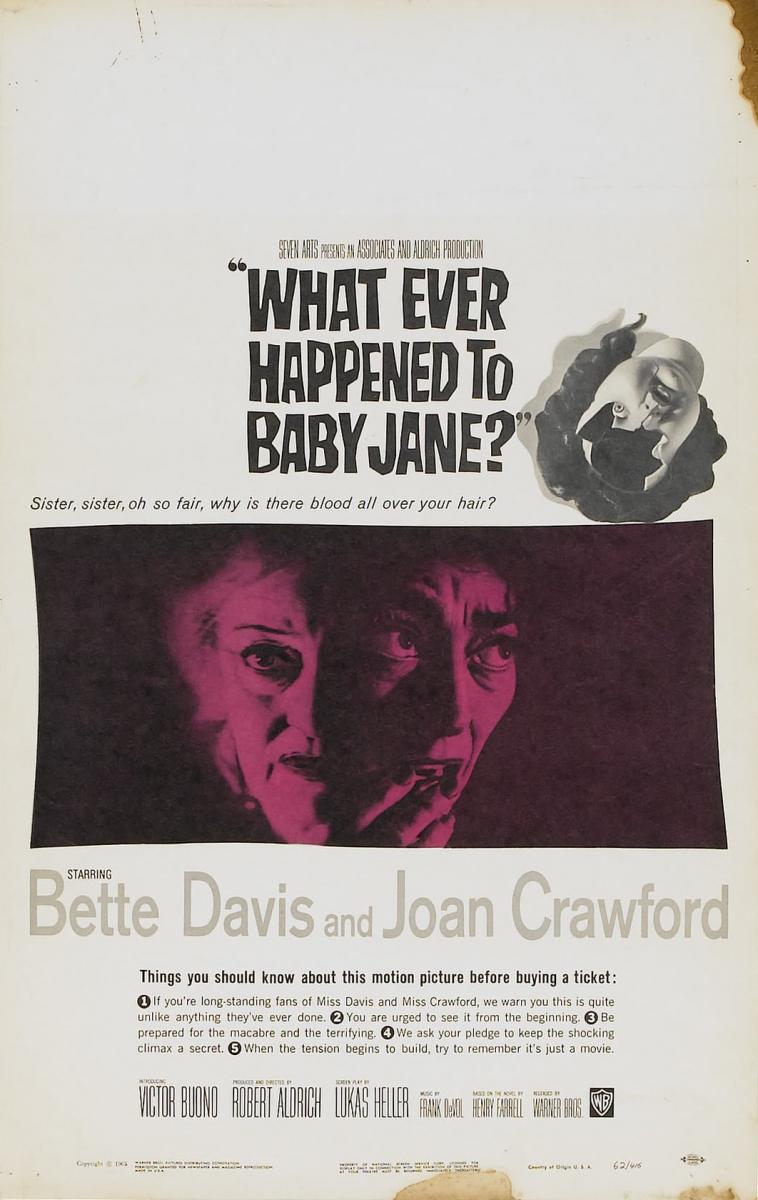 Whatever Happened To Baby Jane Poster