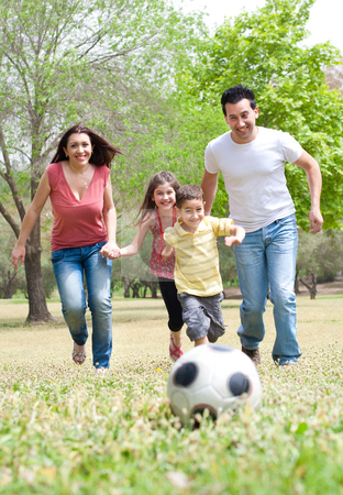 Young Children Playing Together